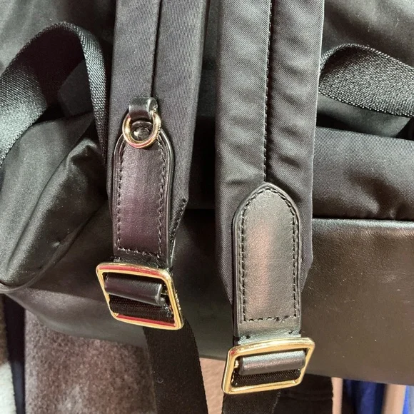 Coach Brown and Black Signature Backpack - Picture 6 of 9